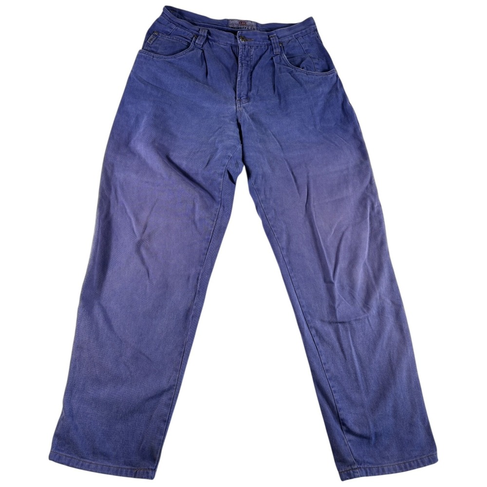 Vintage‎ Unionbay Authentic Jeans Mens 34x32 Blue Denim Cotton Straight Leg